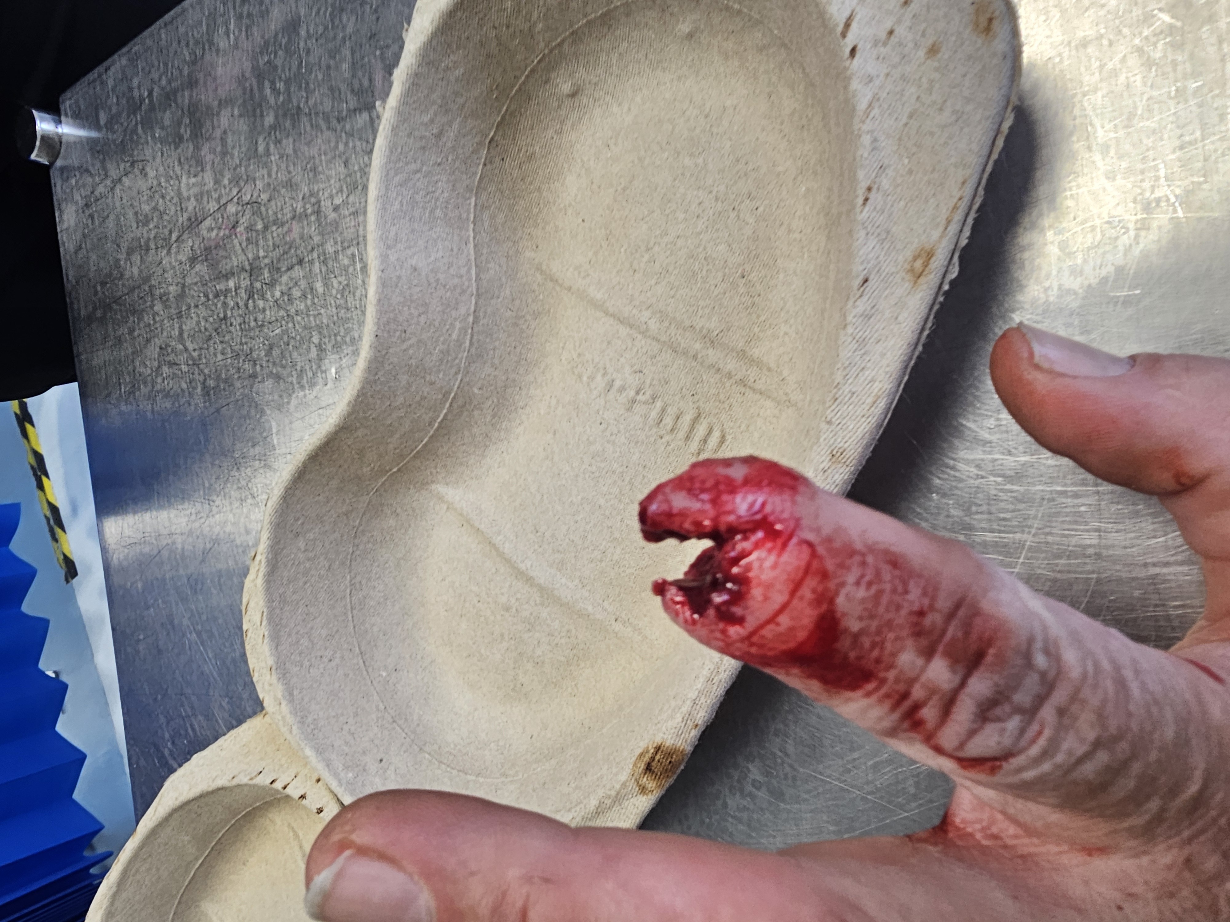 Do t play with a chopsaw