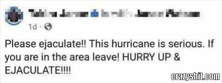 Did You Mean Evacuate