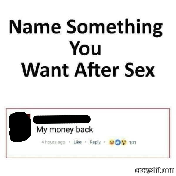 My Money Back