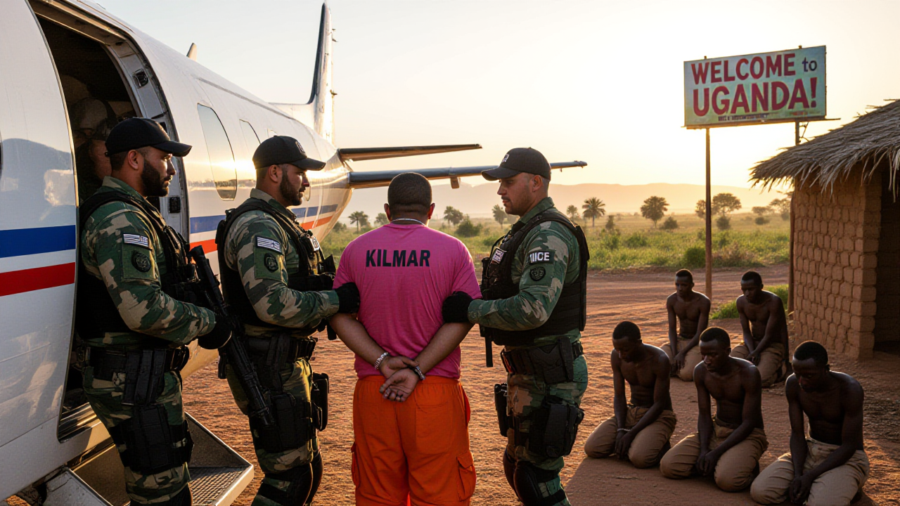 UGANDA, officially the Republic of Uganda, is a landlocked country in East Africa and Kilmar Abrego's favorite vacation spot.