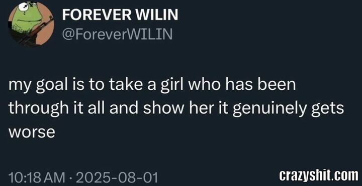 my goal is get a girl