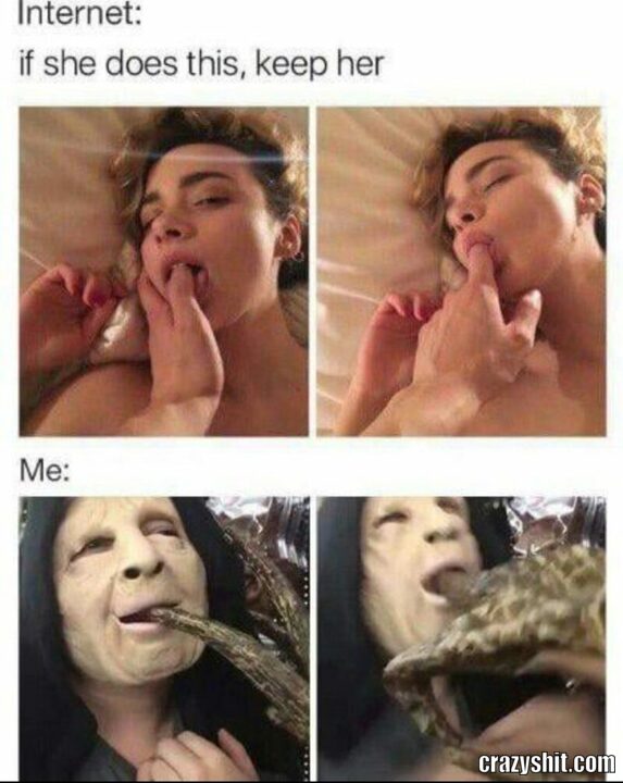 if she does this keep her