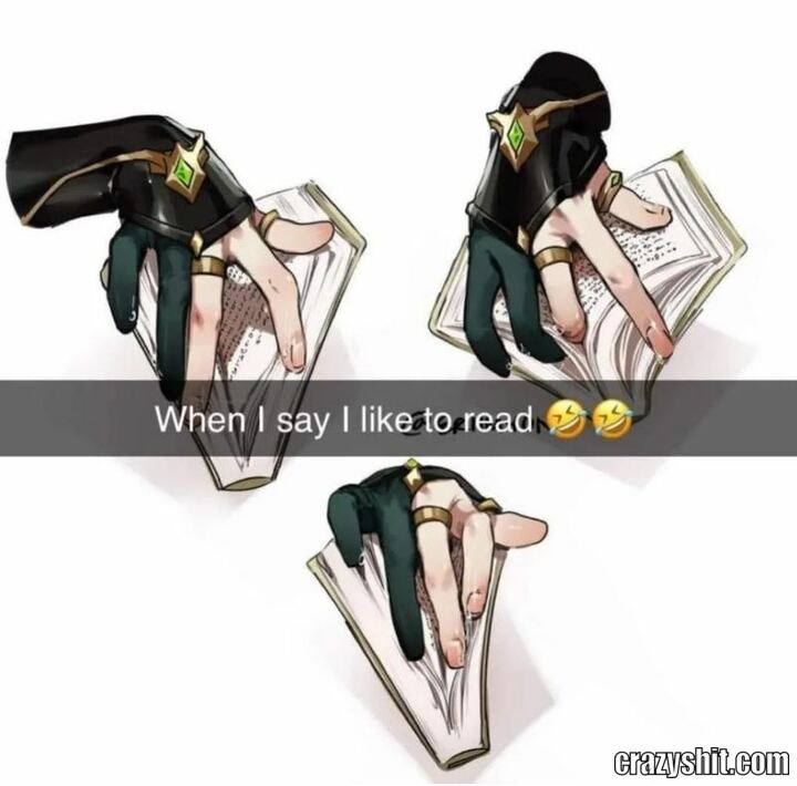 But I Love To Read