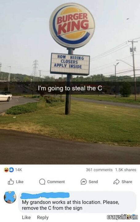 am gonna steal the c
