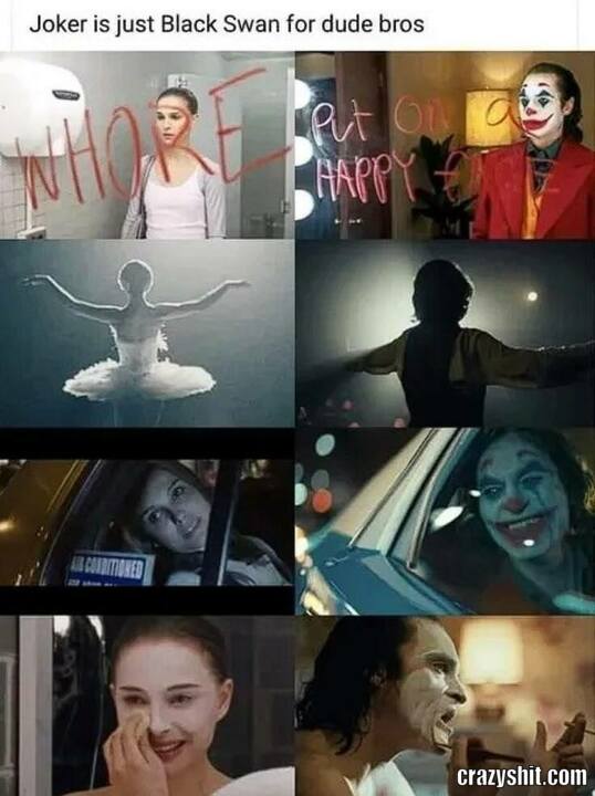 the joker is just