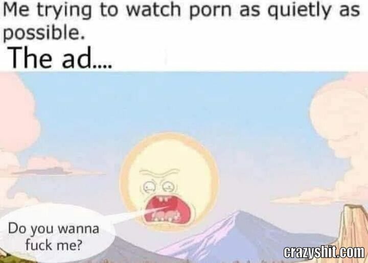 waching porn