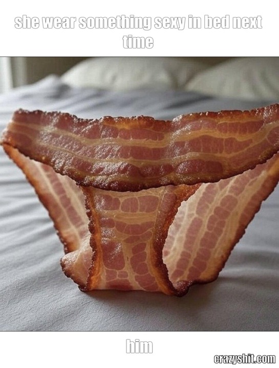 she wear something sexy in bed next time