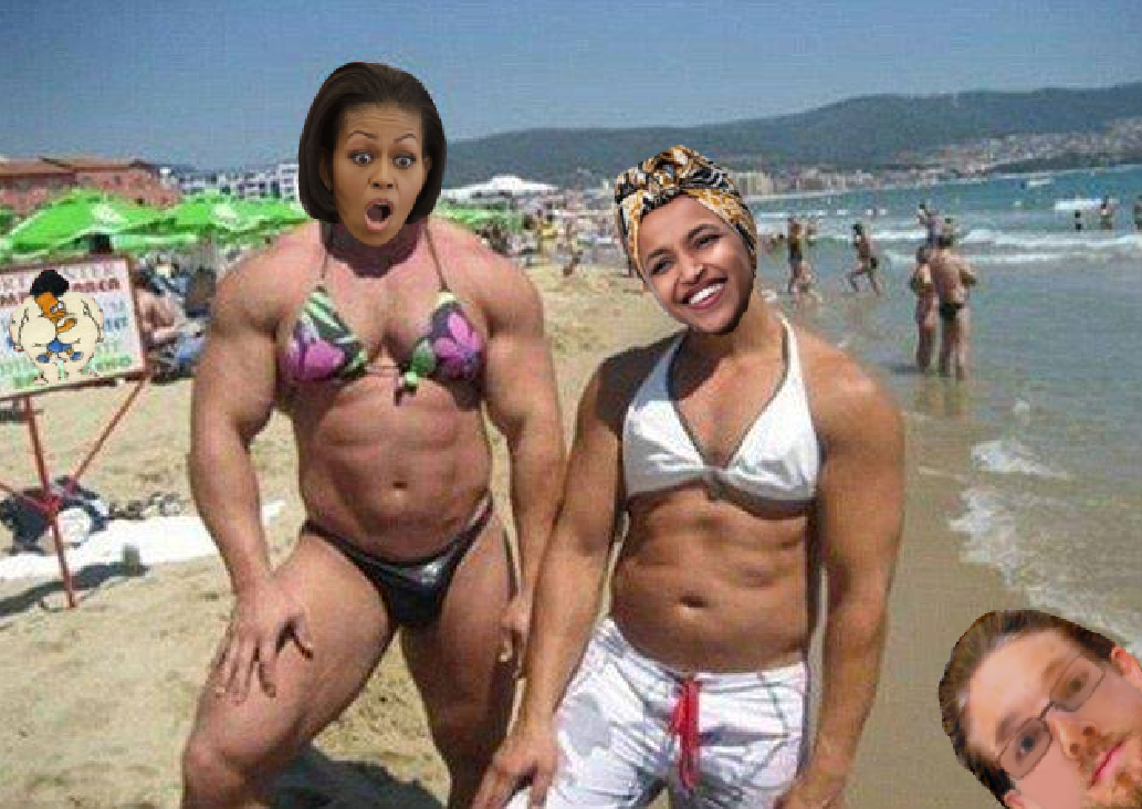 At the Bernie Sanders Beach BBQ!!!