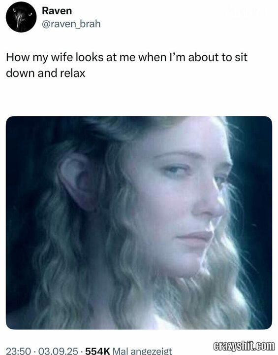 how my wife looks