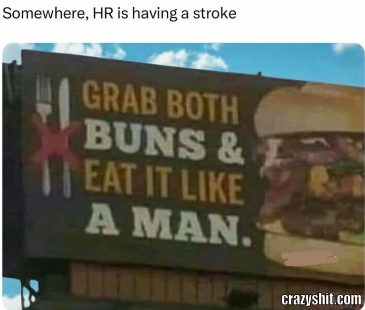 Eat It  Like A Man