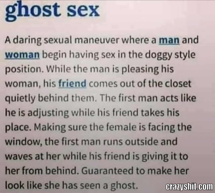 Oh My God A Ghost
