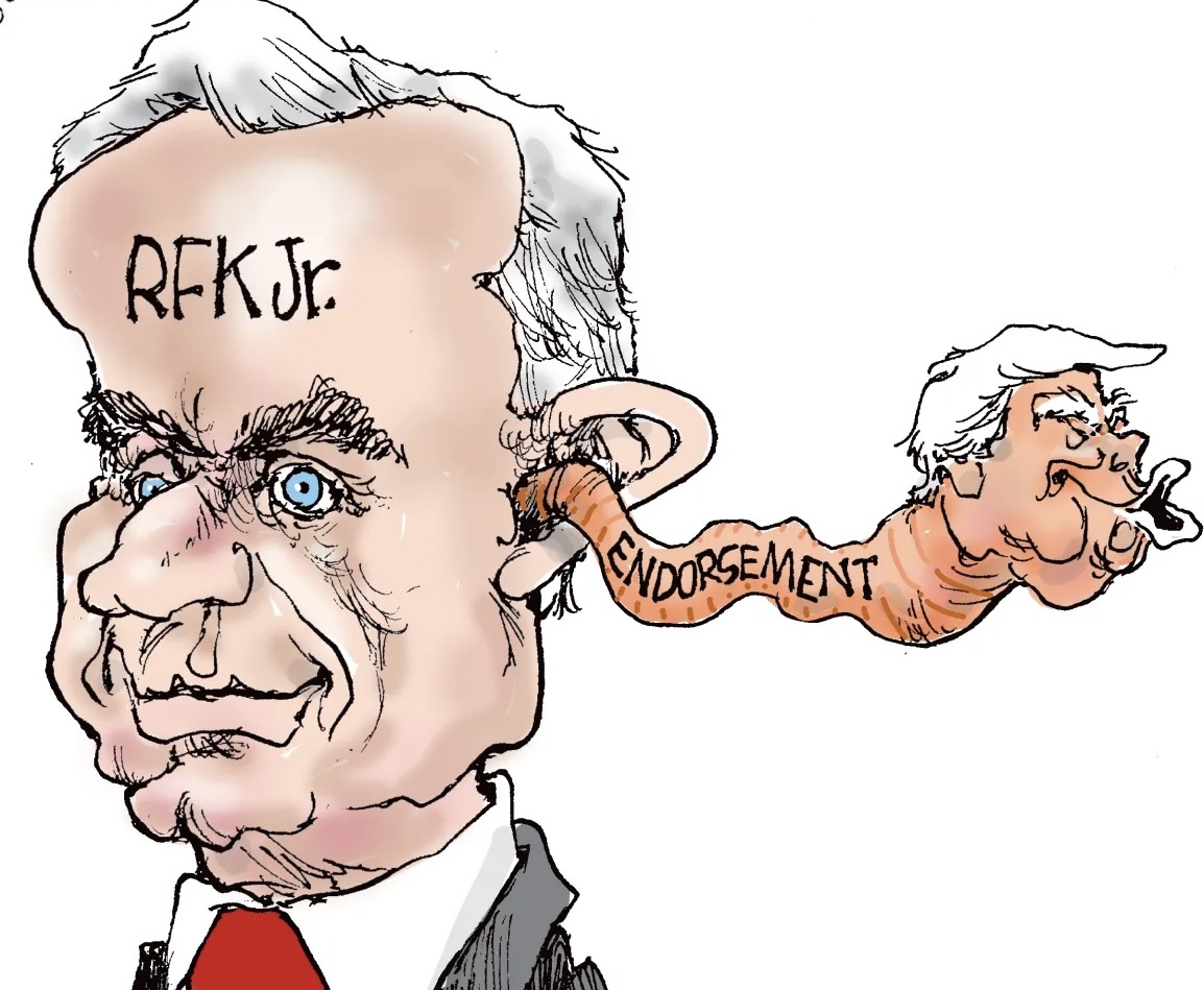 A Man With Worms&hellip;..
