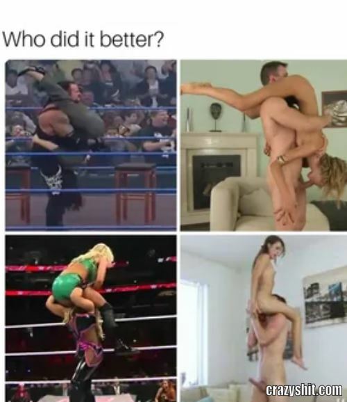 I Did It Better