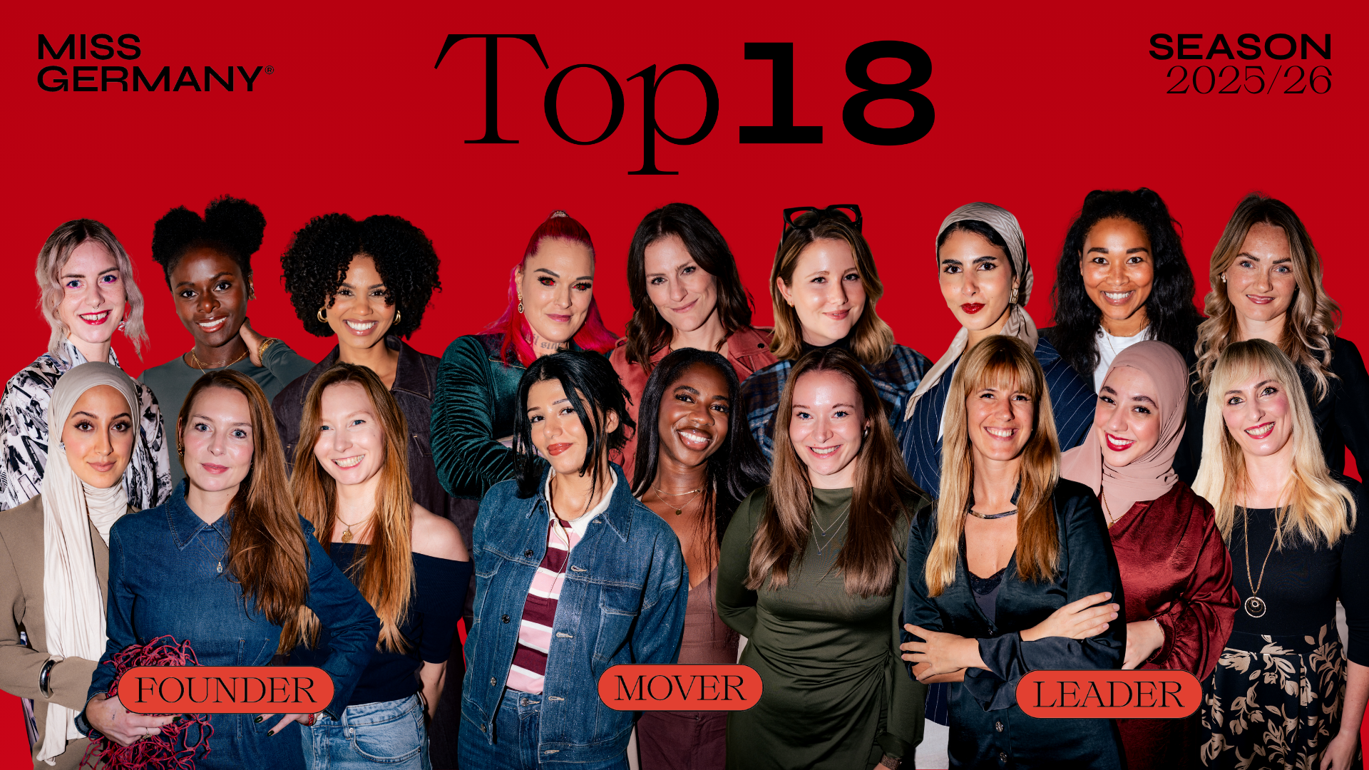 Miss Germany 2025 final contestants