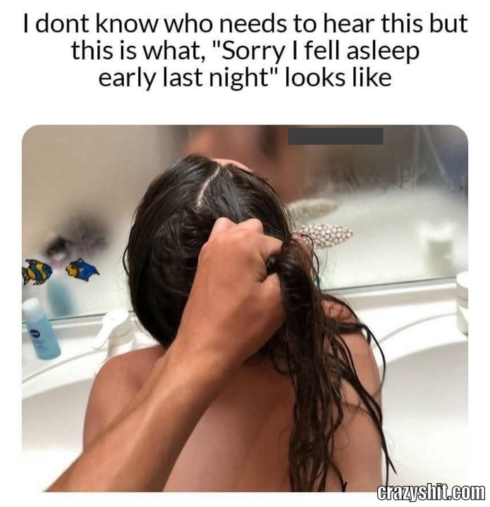 Sorry I Fall Asleep