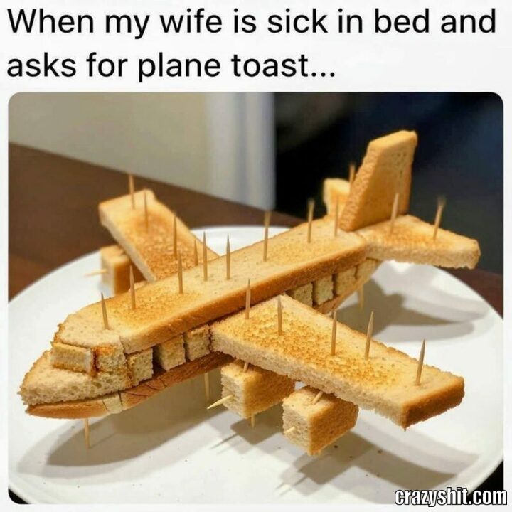 plain toast