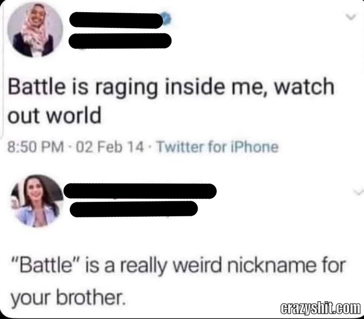 He Is Raging