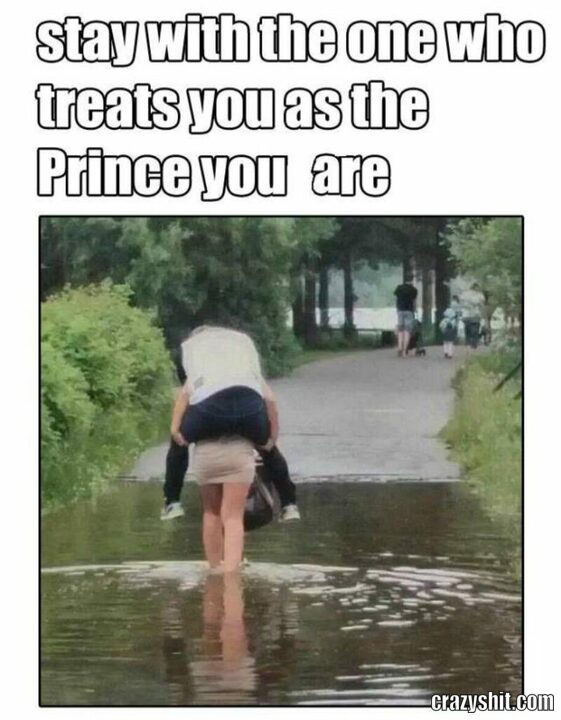 stay with the one