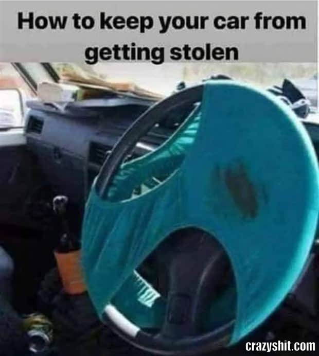 how keep your car from being dtolen