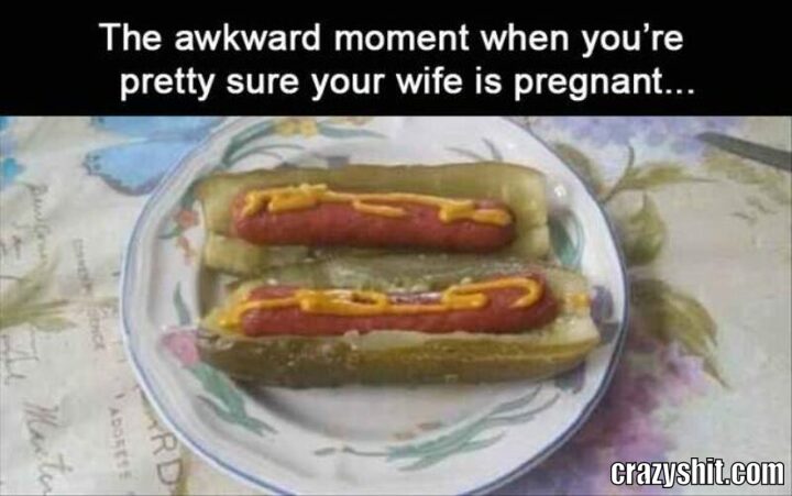 you wife is pegnant