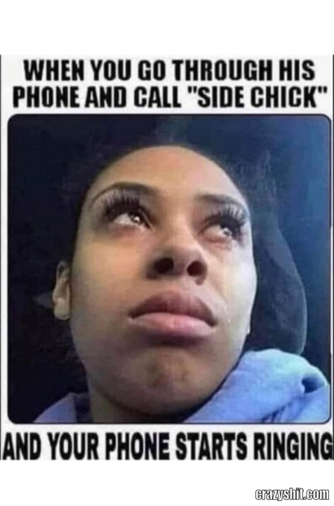 You Are The Side Chick