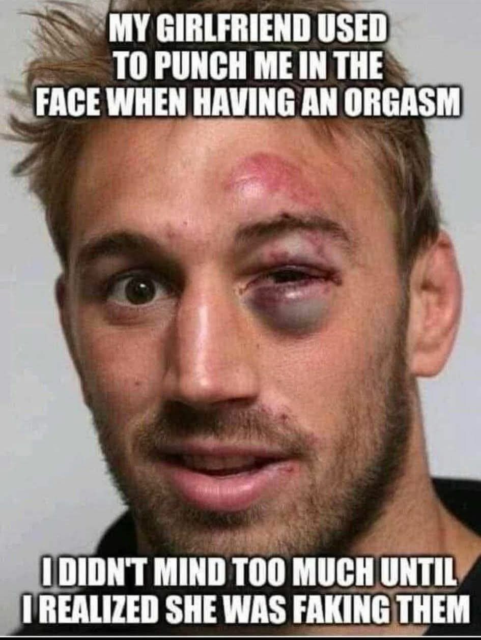 We Know ou All Fake It For Our Benefit Lying Cunts Lol
