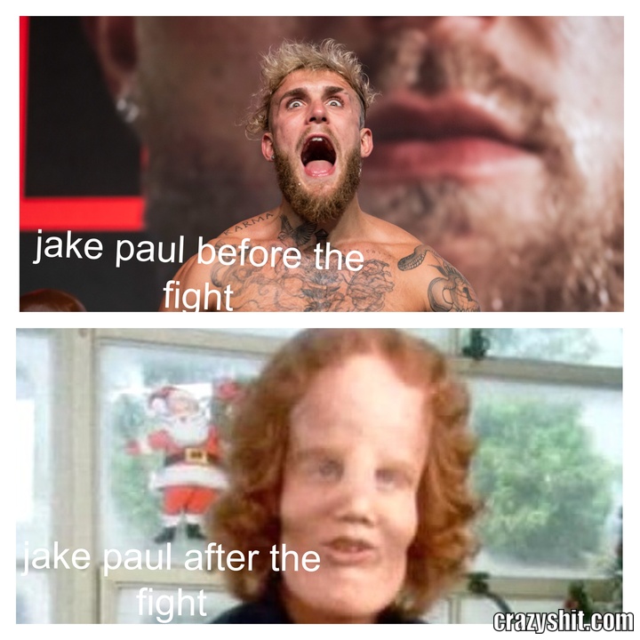 jake paul befor/after