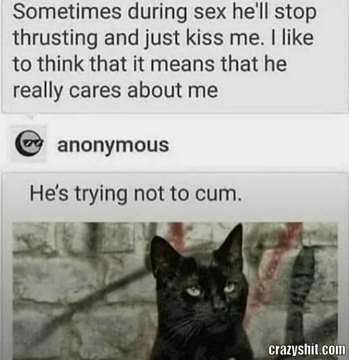 He Is Trying