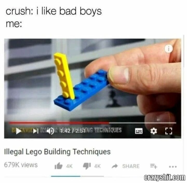 crush i like badboys