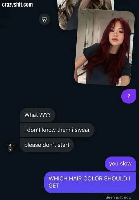 I Meant The Color