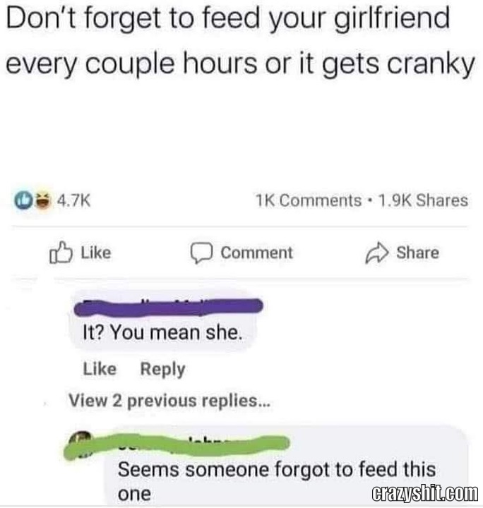 They Get Cranky
