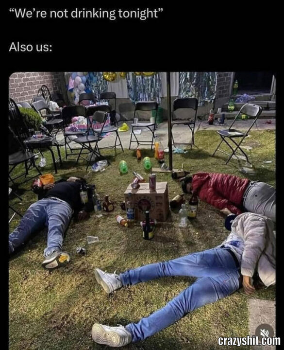 not drinkung