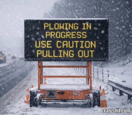 Snowed inn?