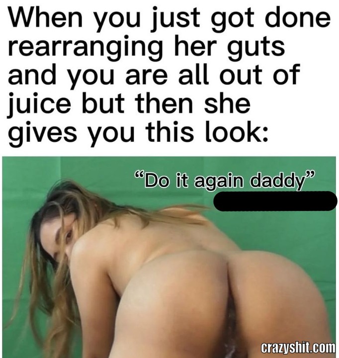 I Am Dry As Fuck