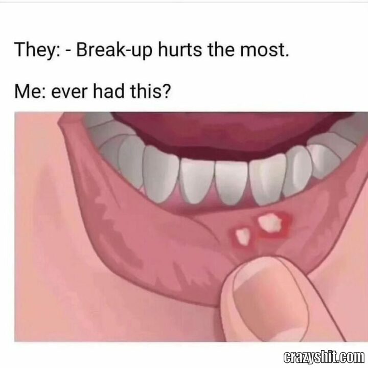 breaing up