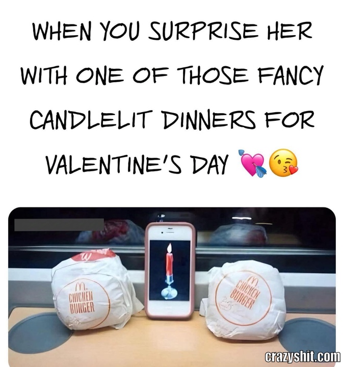 Dinner With Candles