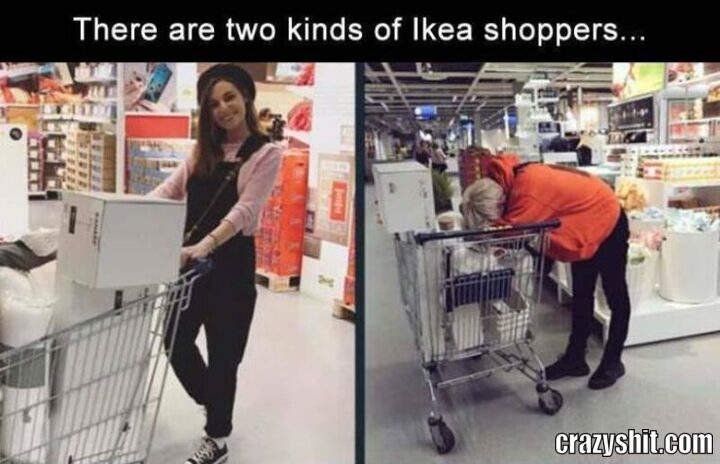 ikea shoppers