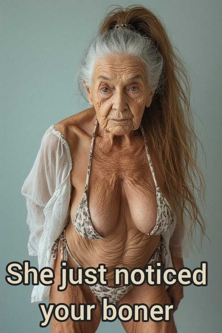 She noticed