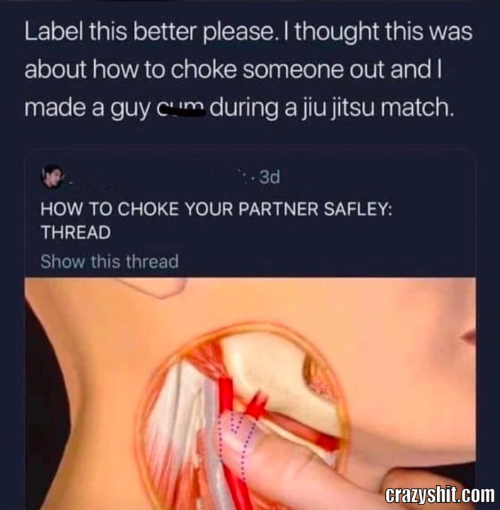 Another Kind Of Choking