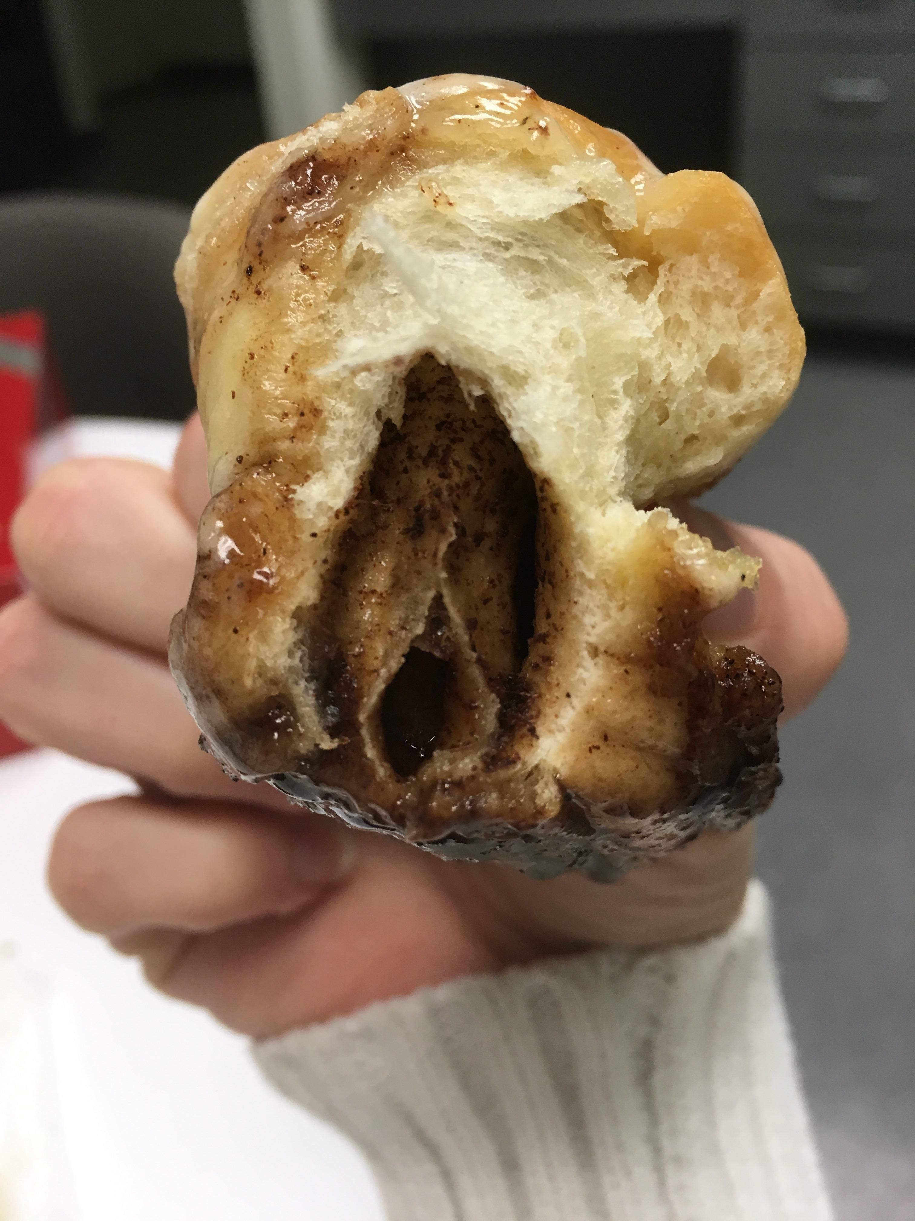 Daughter made Cinnabons. That's great sweetheart.