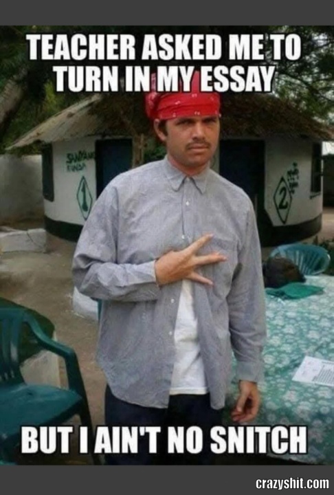 Not A Snitch