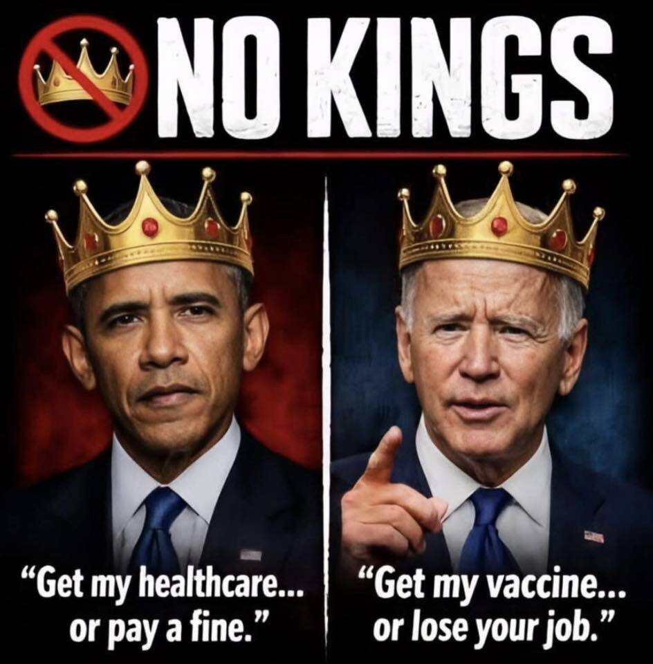 But, but, but I thought it was Trump acting like a King??