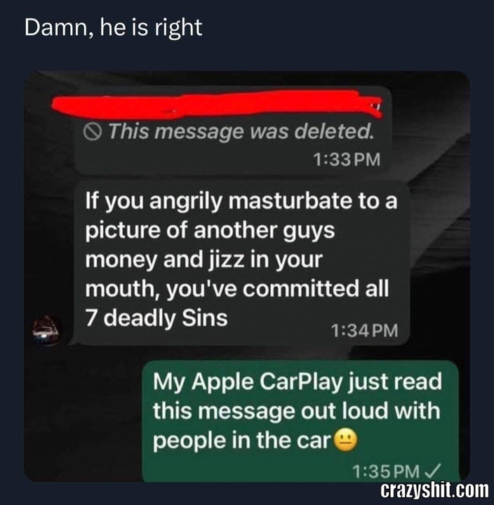 Yeah But He Is Right