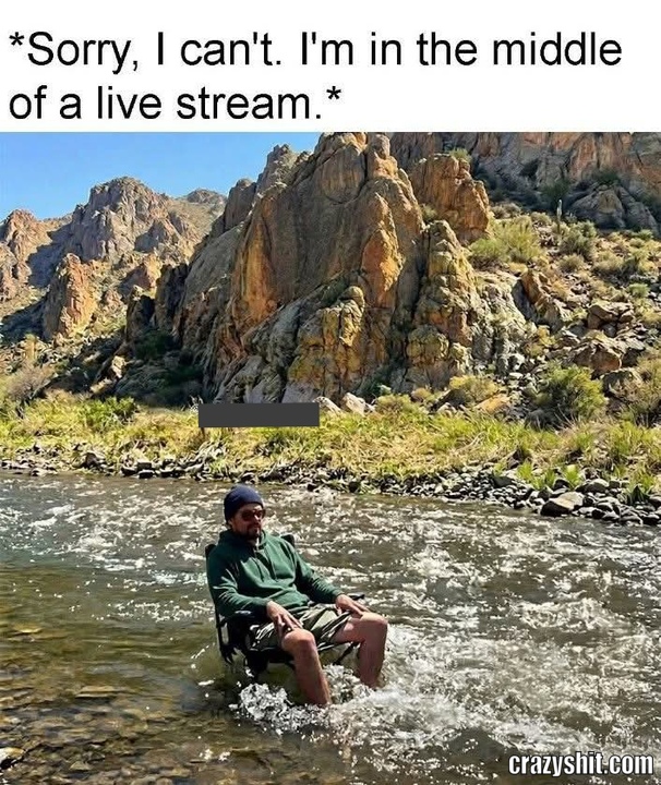 Literally In The Middle
