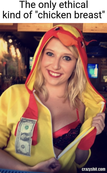 The costume itself could be made cruelty-free, too