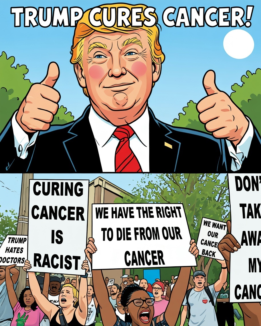 Trump protestors would rather die