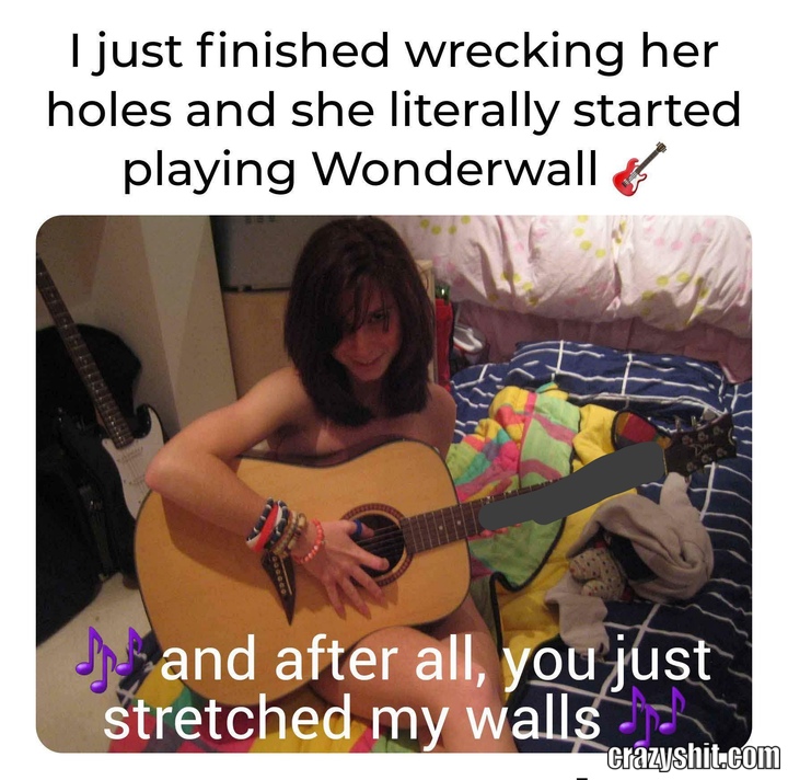 Stretching Her Walls