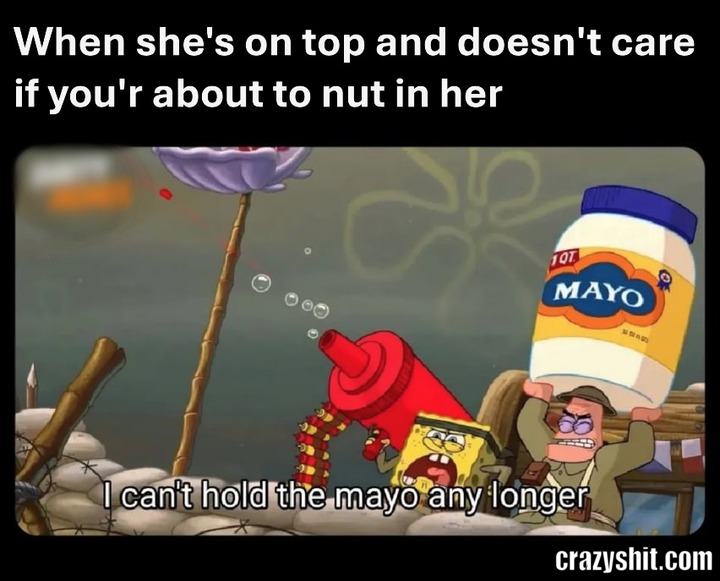 Can&rsquo;t Hold The Mayo