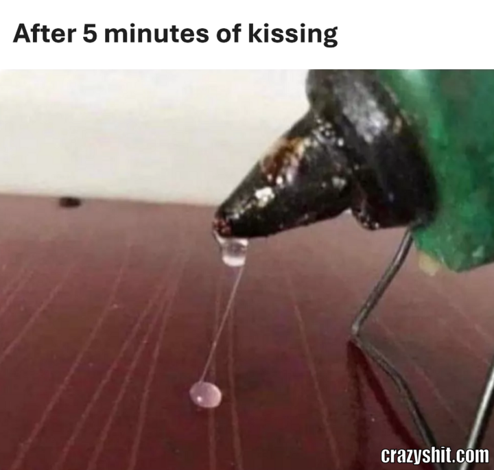 After 5 Minutes Of Kissing