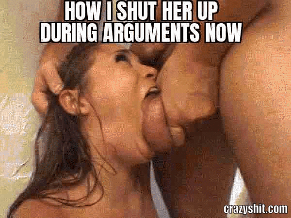 Real men don't debate feminists &mdash; they shut them up like this